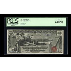 Fr. 224 $1 1896 Silver Certificate PCGS Very