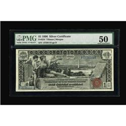 Fr. 224 $1 1896 Silver Certificate PMG About