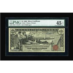 Fr. 224 $1 1896 Silver Certificate PMG Extremely