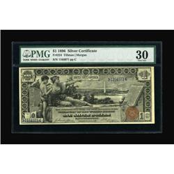 Fr. 224 $1 1896 Silver Certificate PMG Very Fine