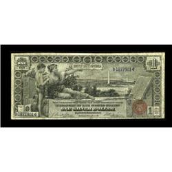 Fr. 224 $1 1896 Silver Certificate Fine.