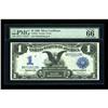 Image 1 : Fr. 228 $1 1899 Silver Certificate PMG Gem