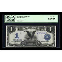 Fr. 230 $1 1899 Silver Certificate Star Note