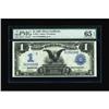 Image 1 : Fr. 231 $1 1899 Silver Certificate PMG Gem