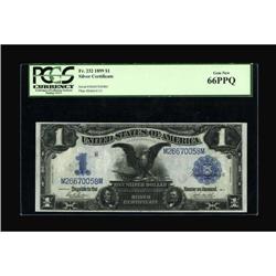 Fr. 232 $1 1899 Silver Certificate PCGS Gem New