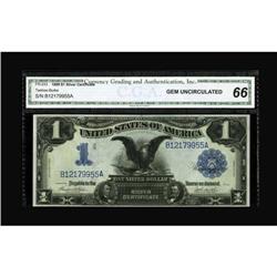 Fr. 233 $1 1899 Silver Certificate CGA Gem