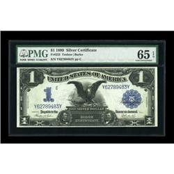 Fr. 233 $1 1899 Silver Certificate PMG Gem