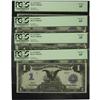 Image 1 : Fr. 233 $1 1899 Silver Certificates Cut Sheet of