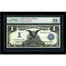 Fr. 233 $1 1899 Silver Certificate PMG Choice