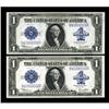 Image 1 : Fr. 237 $1 1923 Silver Certificates Consecutive