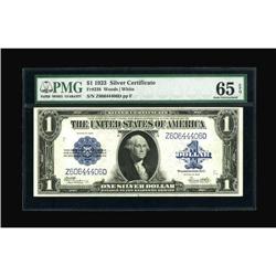 Fr. 238 $1 1923 Silver Certificate PMG Gem