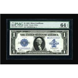 Fr. 238 $1 1923 Silver Certificate Star Note PMG