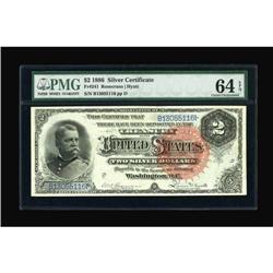 Fr. 242 $2 1886 Silver Certificate PMG Choice