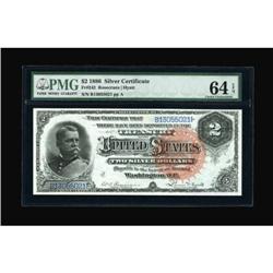 Fr. 242 $2 1886 Silver Certificate PMG Choice