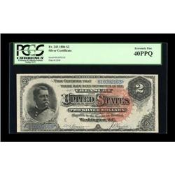 Fr. 243 $2 1886 Silver Certificate PCGS