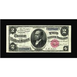 Fr. 245 $2 1891 Silver Certificate Choice About
