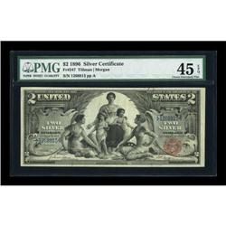 Fr. 247 $2 1896 Silver Certificate PMG Extremely