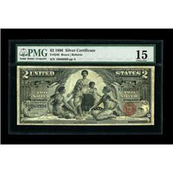 Fr. 248 $2 1896 Silver Certificate PMG Choice