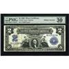 Image 1 : Fr. 249 $2 1899 Silver Certificate PMG Very Fine