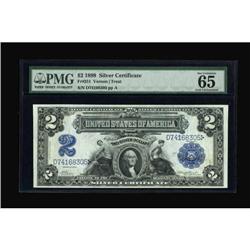 Fr. 251 $2 1899 Silver Certificate PMG Gem