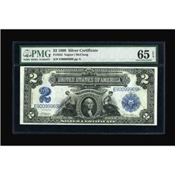 Fr. 253 $2 1899 Silver Certificate PMG Gem