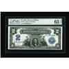 Image 1 : Fr. 253 $2 1899 Silver Certificate PMG Gem