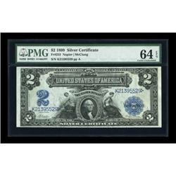 Fr. 253 $2 1899 Silver Certificate PMG Choice