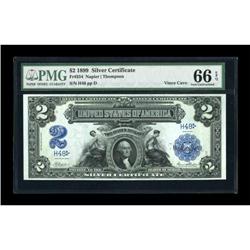 Fr. 254 $2 1899 Silver Certificate PMG Gem