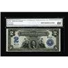 Image 1 : Fr. 255 $2 1899 Silver Certificate CGA Gem