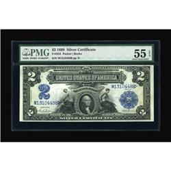 Fr. 255 $2 1899 Silver Certificate PMG About