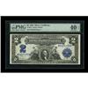 Image 1 : Fr. 255 $2 1899 Silver Certificate PMG Extremely
