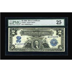 Fr. 256 $2 1899 Silver Certificate Star Note PMG