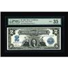 Image 1 : Fr. 257 $2 1899 Mule Silver Certificate PMG
