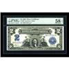 Image 1 : Fr. 258 $2 1899 Silver Certificate PMG Choice