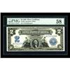 Image 1 : Fr. 258 $2 1899 Silver Certificate PMG Choice