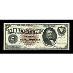 Fr. 263 $5 1886 Silver Certificate Extremely