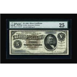 Fr. 264 $5 1886 Silver Certificate PMG Very Fine