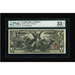 Fr. 268 $5 1896 Silver Certificate PMG Choice