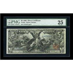 Fr. 268 $5 1896 Silver Certificate PMG Very Fine