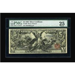 Fr. 269 $5 1896 Silver Certificate PMG Very Fine