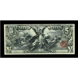 Fr. 270 $5 1896 Silver Certificate Very Fine.