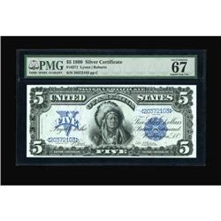 Fr. 271 $5 1899 Silver Certificate PMG Superb