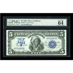 Fr. 272 $5 1899 Silver Certificate PMG Choice