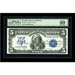 Fr. 273 $5 1899 Silver Certificate PMG Very Fine