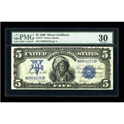 Fr. 277 $5 1899 Silver Certificate PMG Very Fine