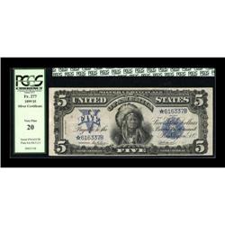 Fr. 277 $5 1899 Silver Certificate PCGS Very