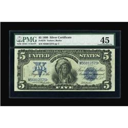 Fr. 278 $5 1899 Silver Certificate PMG Choice