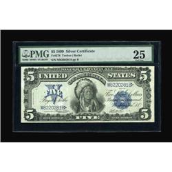 Fr. 278 $5 1899 Silver Certificate PMG Very Fine