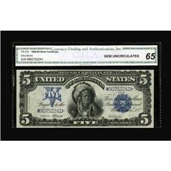 Fr. 279 $5 1899 Silver Certificate CGA Gem