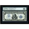 Image 1 : Fr. 280 $5 1899 Silver Certificate PMG Gem